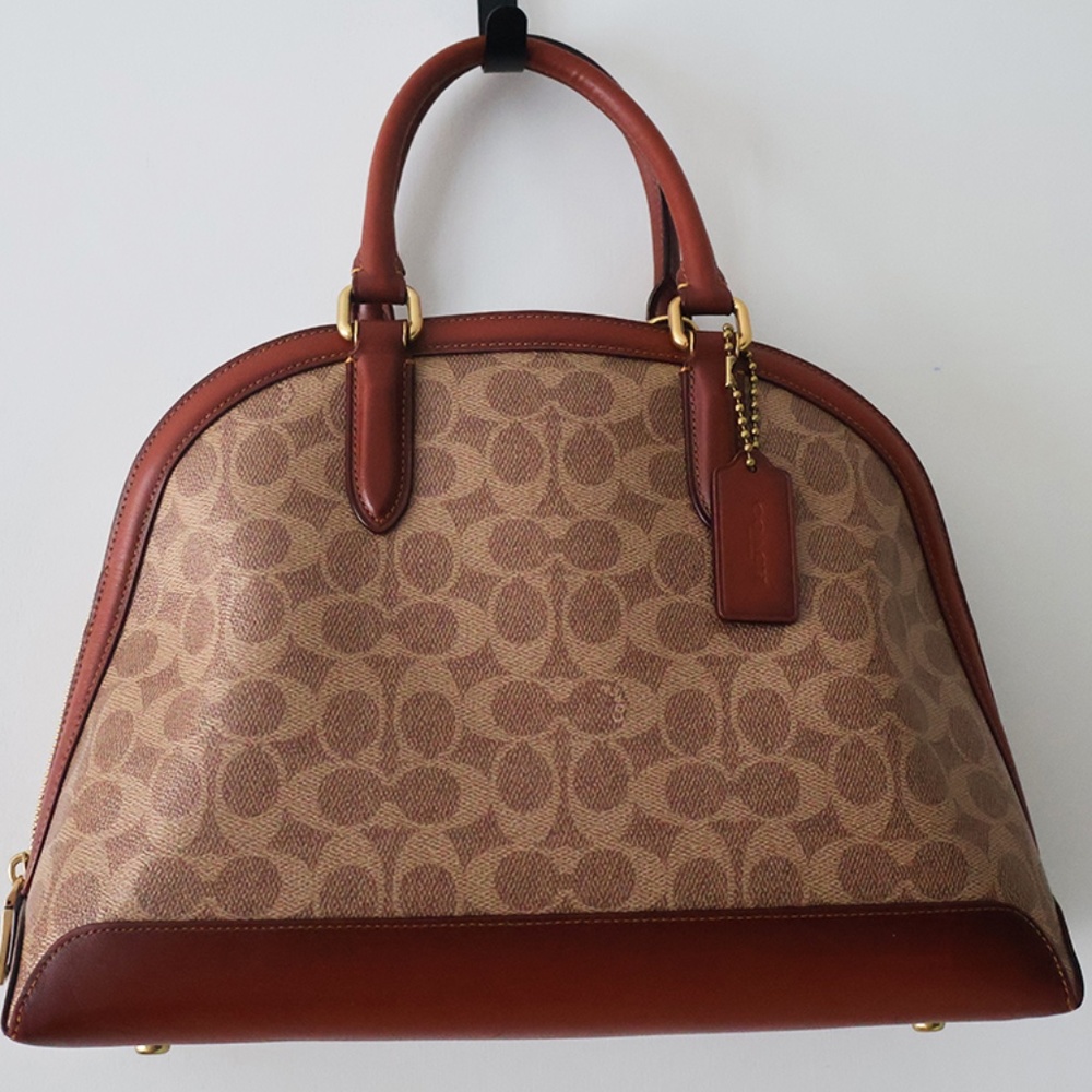 Quinn Satchel In Signature Canvas